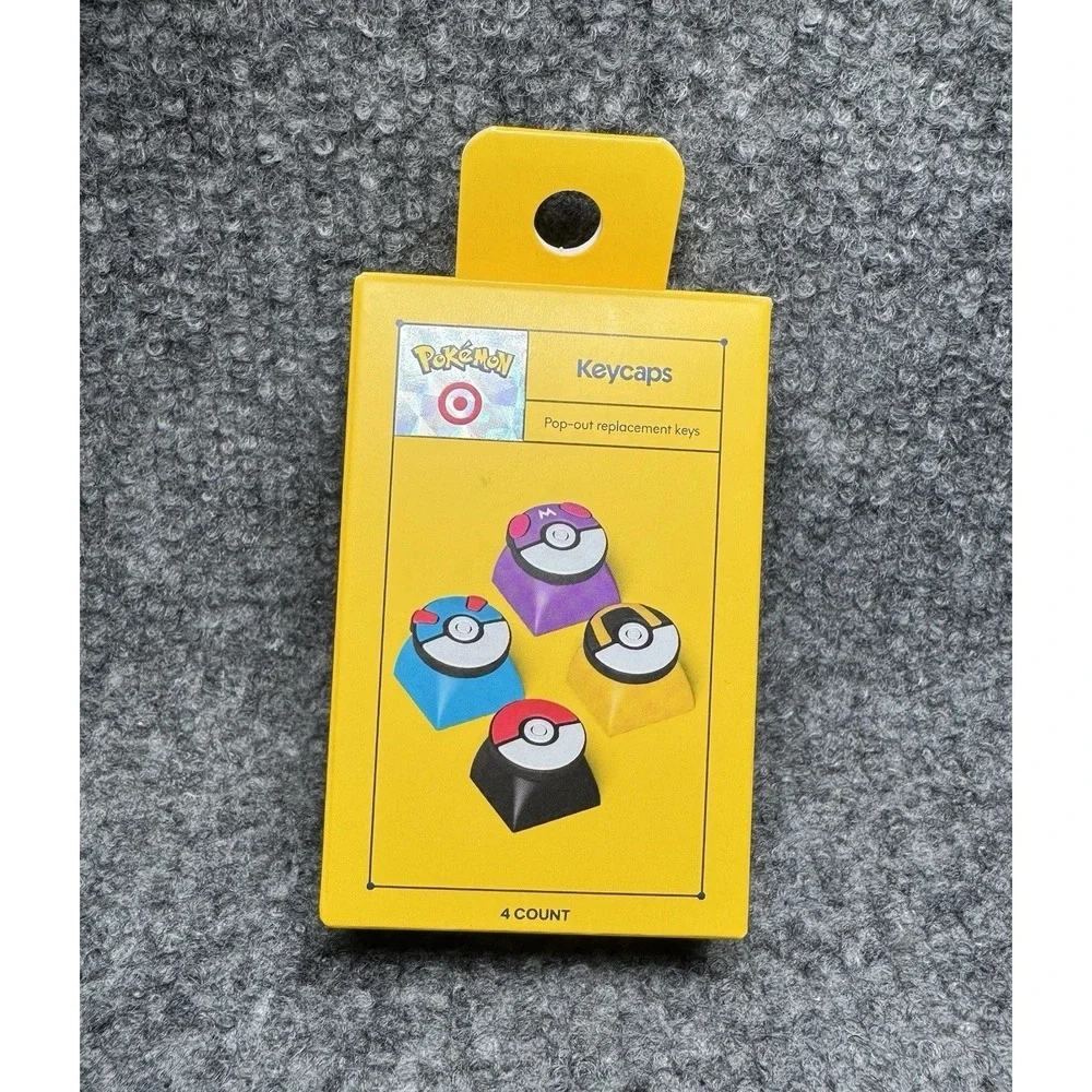 Pokemon x Target Pokeball Keycaps | Limited Edition NEW SEALED NIB